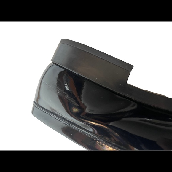 Tods Black Patent Leather Womens Loafers 39 - Picture 5 of 16